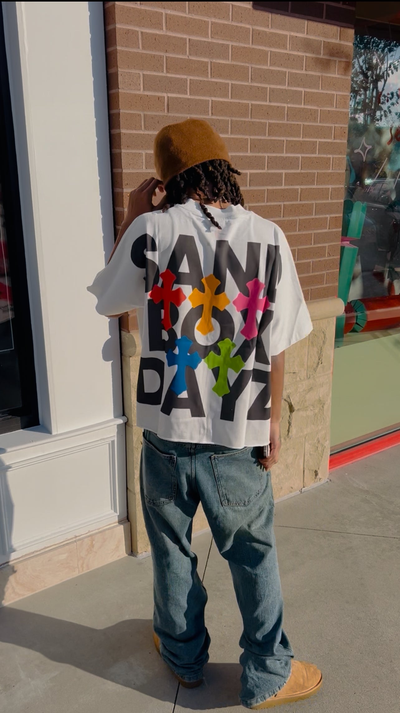 Sandbox Dayz “LAST SUPPER” OS crop tee